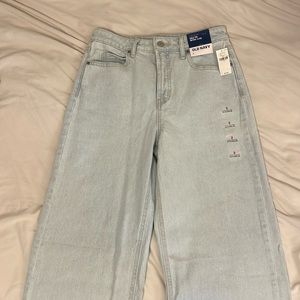 Extra high-rise sky-hi wide leg